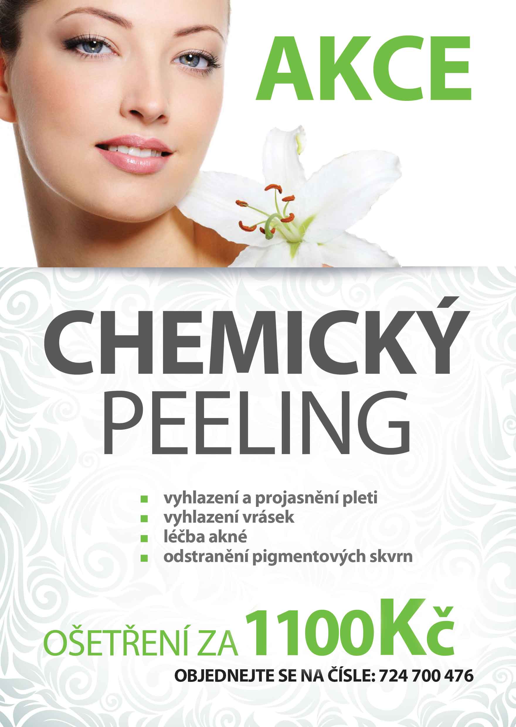 Ilustrační obrázek Chemický peeling
